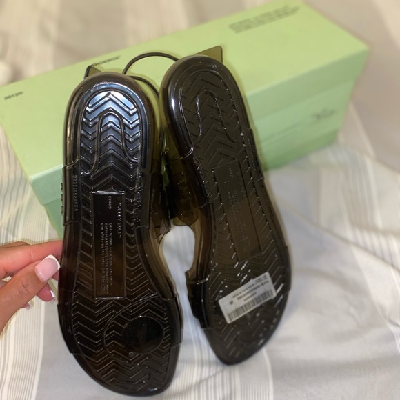 OFF-WHITE C/O VIRGIL ABLOH
Women's Black Polyvinyl Sandal - Picture 3 of 8